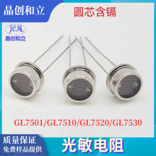 7mm金属壳光敏电阻圆芯