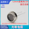 12mm Large Metal Case Photoresistor with Round Core